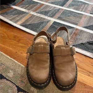 Dr. Martens Brown Leather Sandals